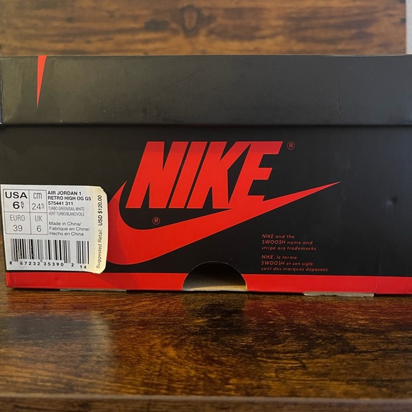 Air Jordan’s 1s Turbo Greens - Picture 4 of 6